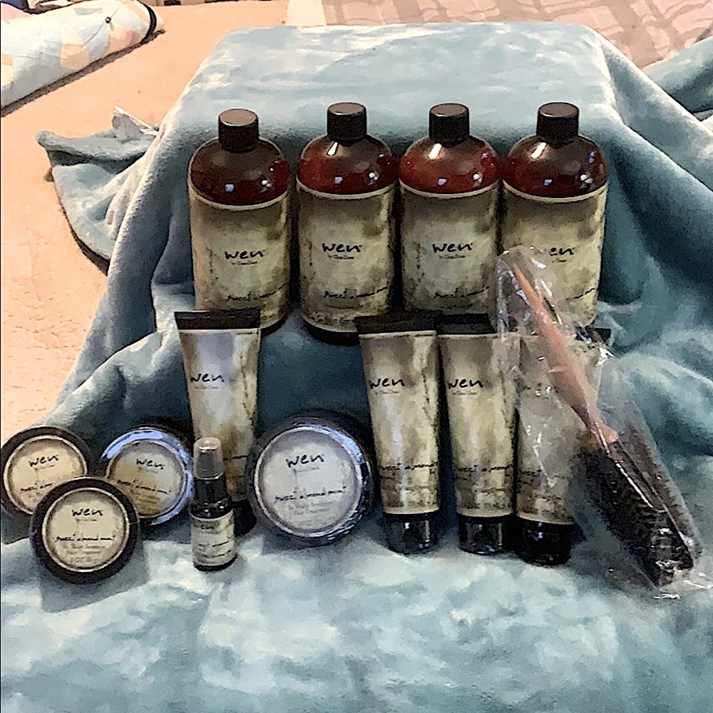 Wen Products—Lot of Wen Sweet Almond Mint Products